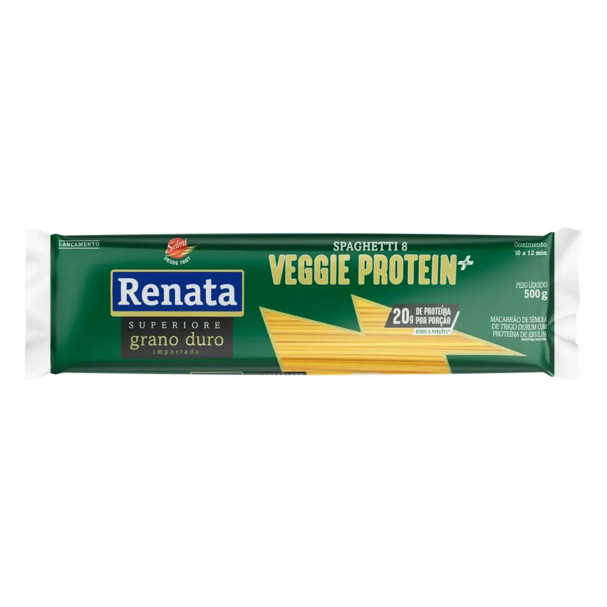 Macarrão Sêmola Trigo Spaghetti 8 Renata 500G