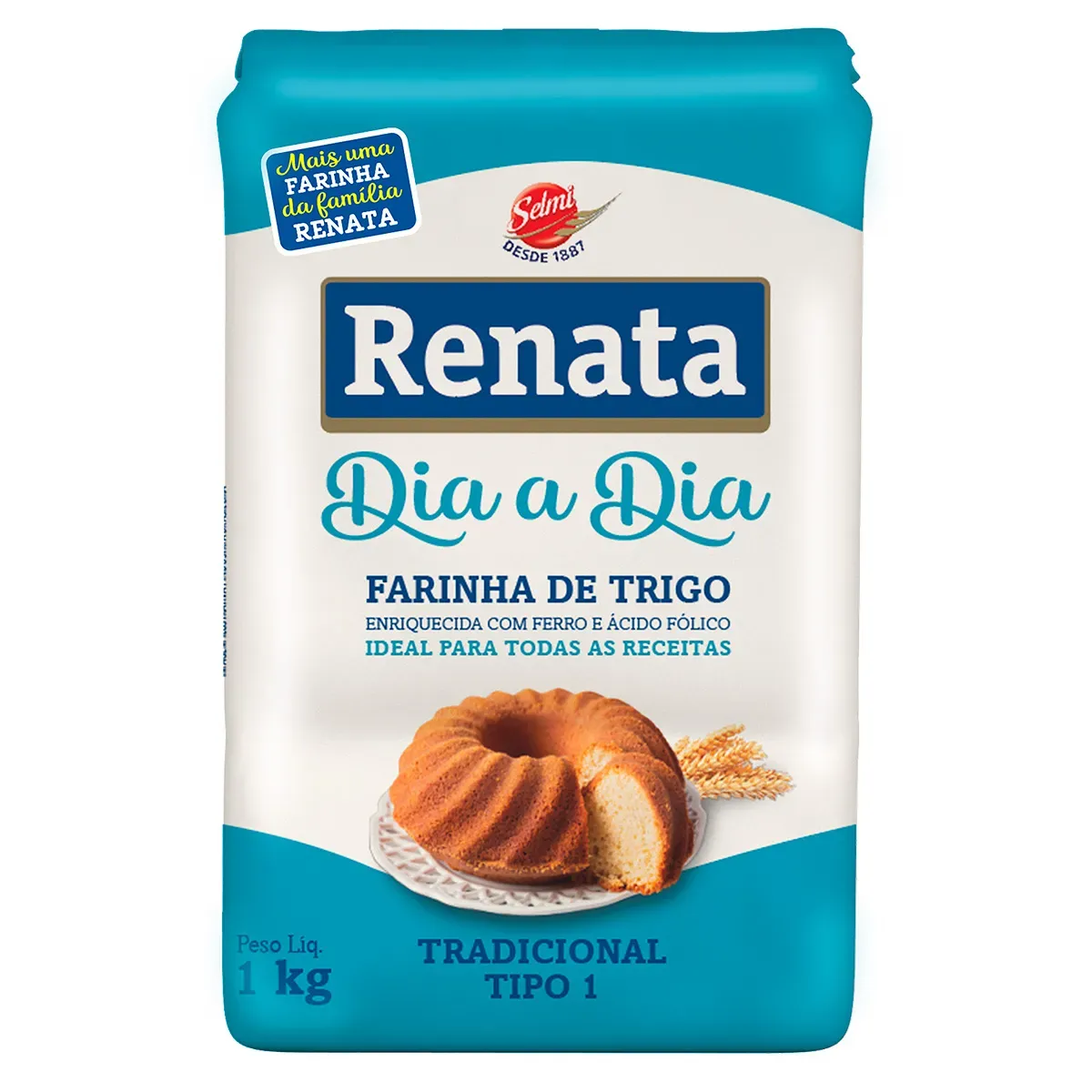 Farinha de Trigo Dia a Dia Renata 1KG