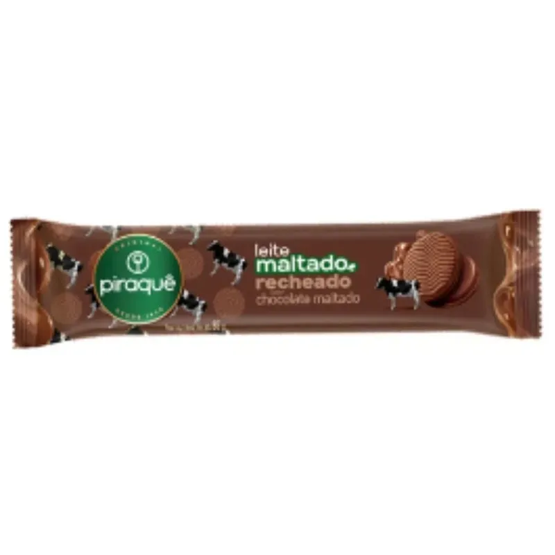Biscoito Leite Chocolate Piraque 85G