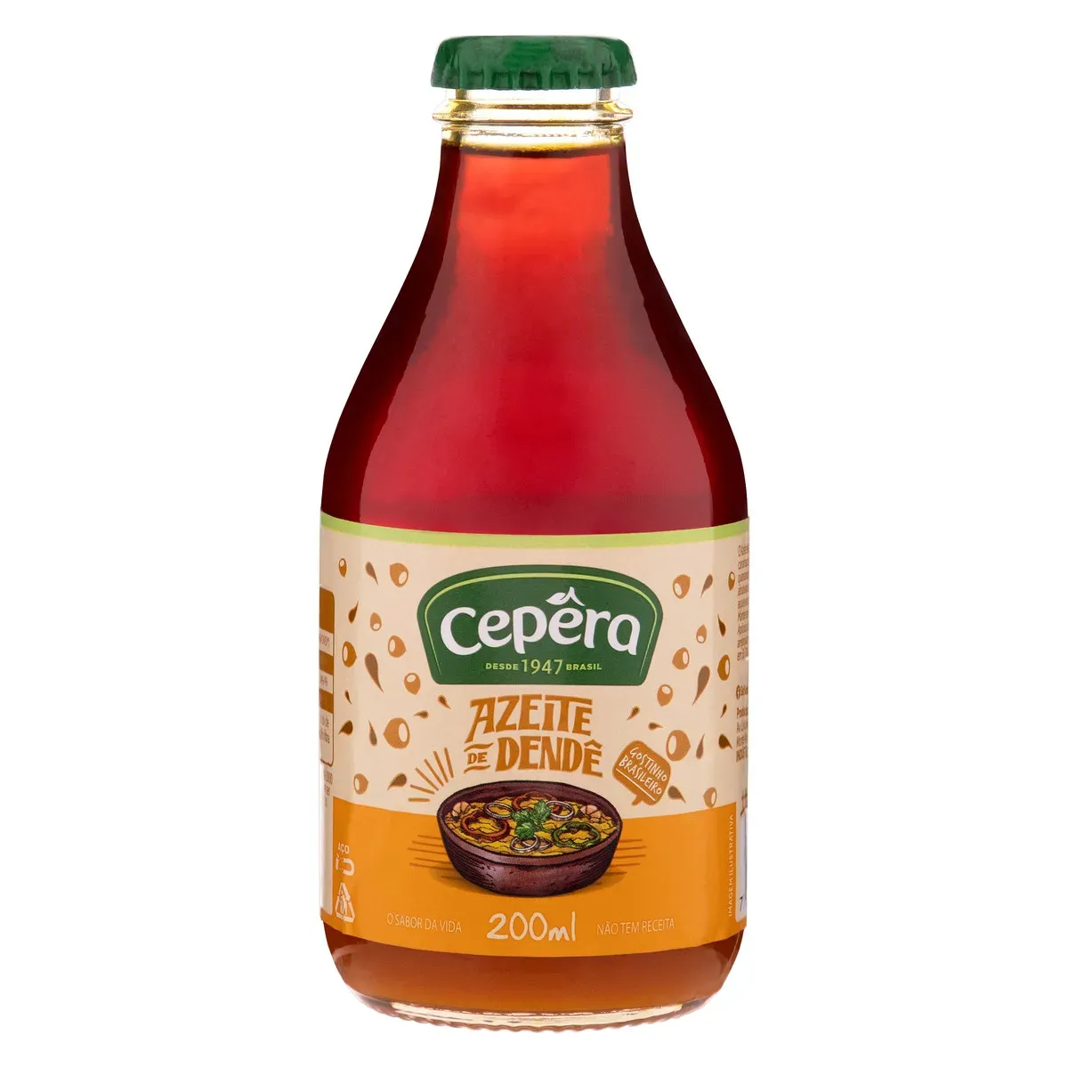 Azeite a Base de Dendê Cepêra 200ML