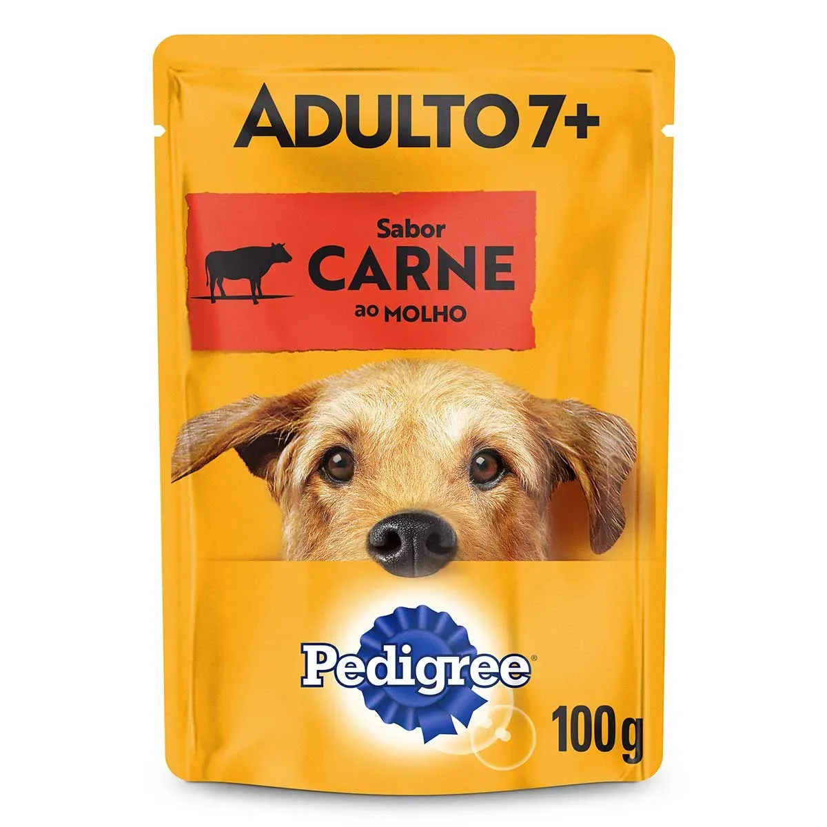 Ração Úmida Carne Molho Sênior 7 Pedigree 100G
