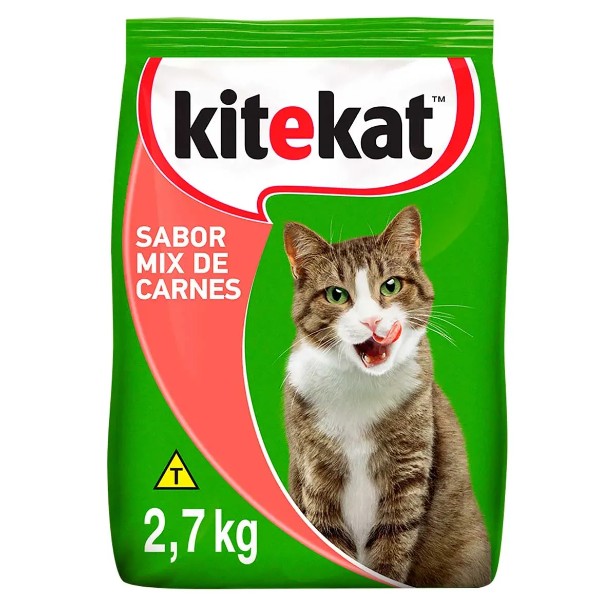 Ração KiteKat Mix de Carnes 2,7KG