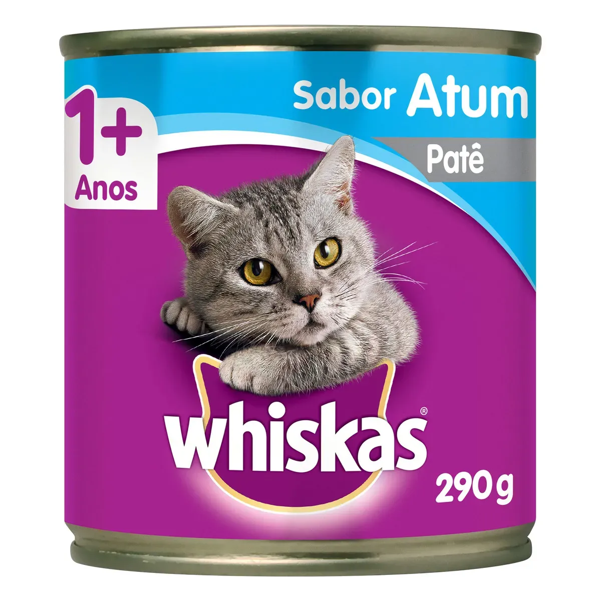 Ração Úmida Patê de Atum Whiskas 290G