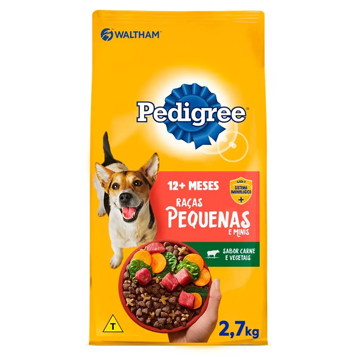Ração Dry Carne, Frango Cerais Pedigree 2,700KG
