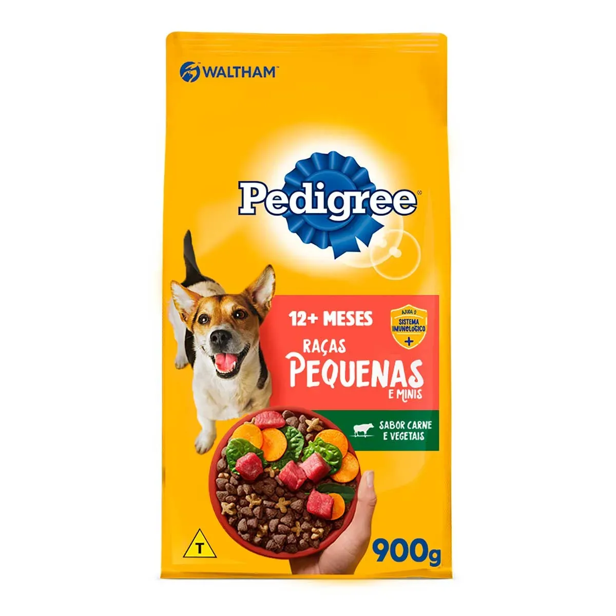 Ração Dry Adulto Carne e Vegetais Pedigree 900G