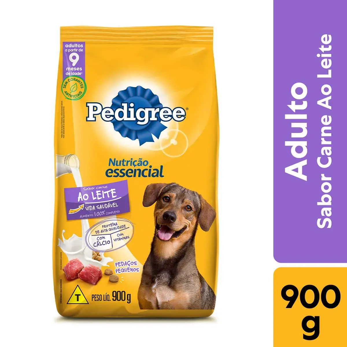 Ração Nutrição Essencial Carne Pedigree 900G