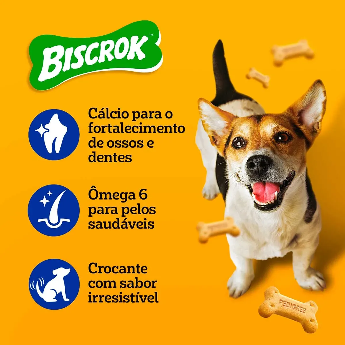 Ração Cachorro Biscrok Frango Pedigree 150G