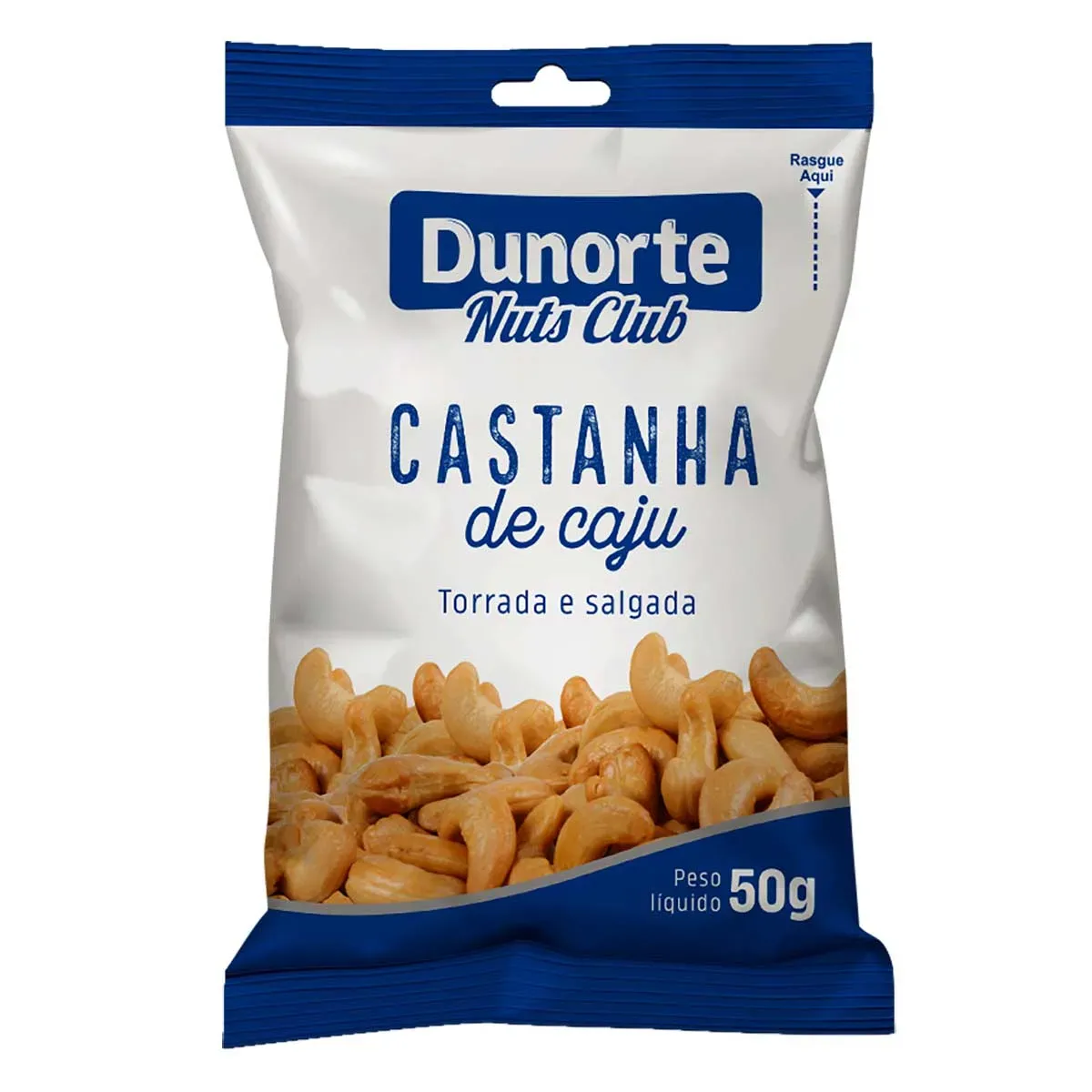 Salgadinho a Base Castanha Caju Dunorte Nuts 50G