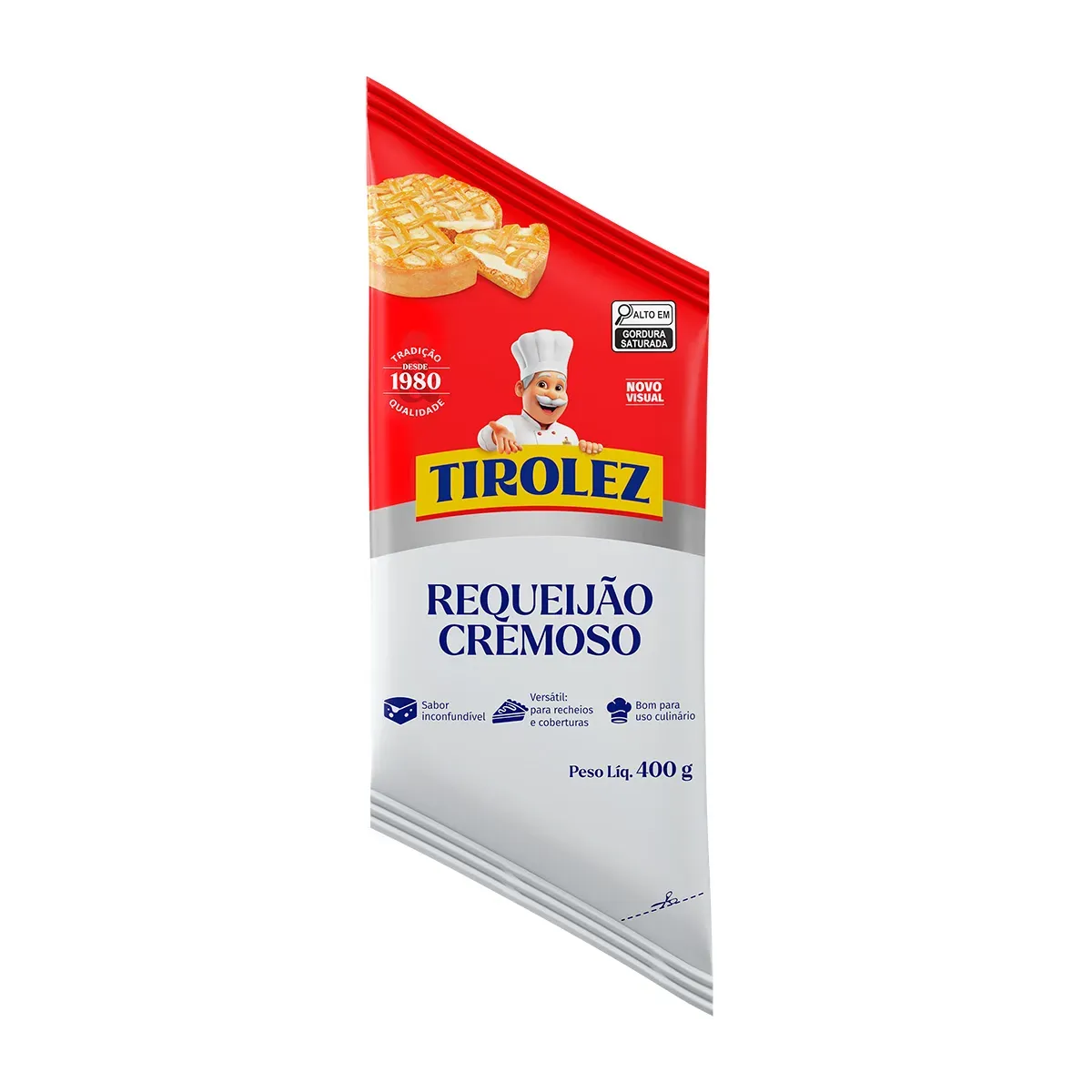 Requeijão Cremoso Tirolez Bisnaga 400G