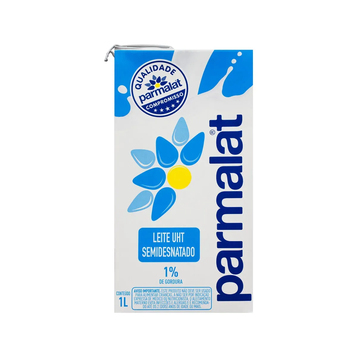 Leite Semidesnatado Tipo A Parmalat 1L