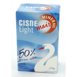 Sal Cisne Refinado Iodado Light 250G