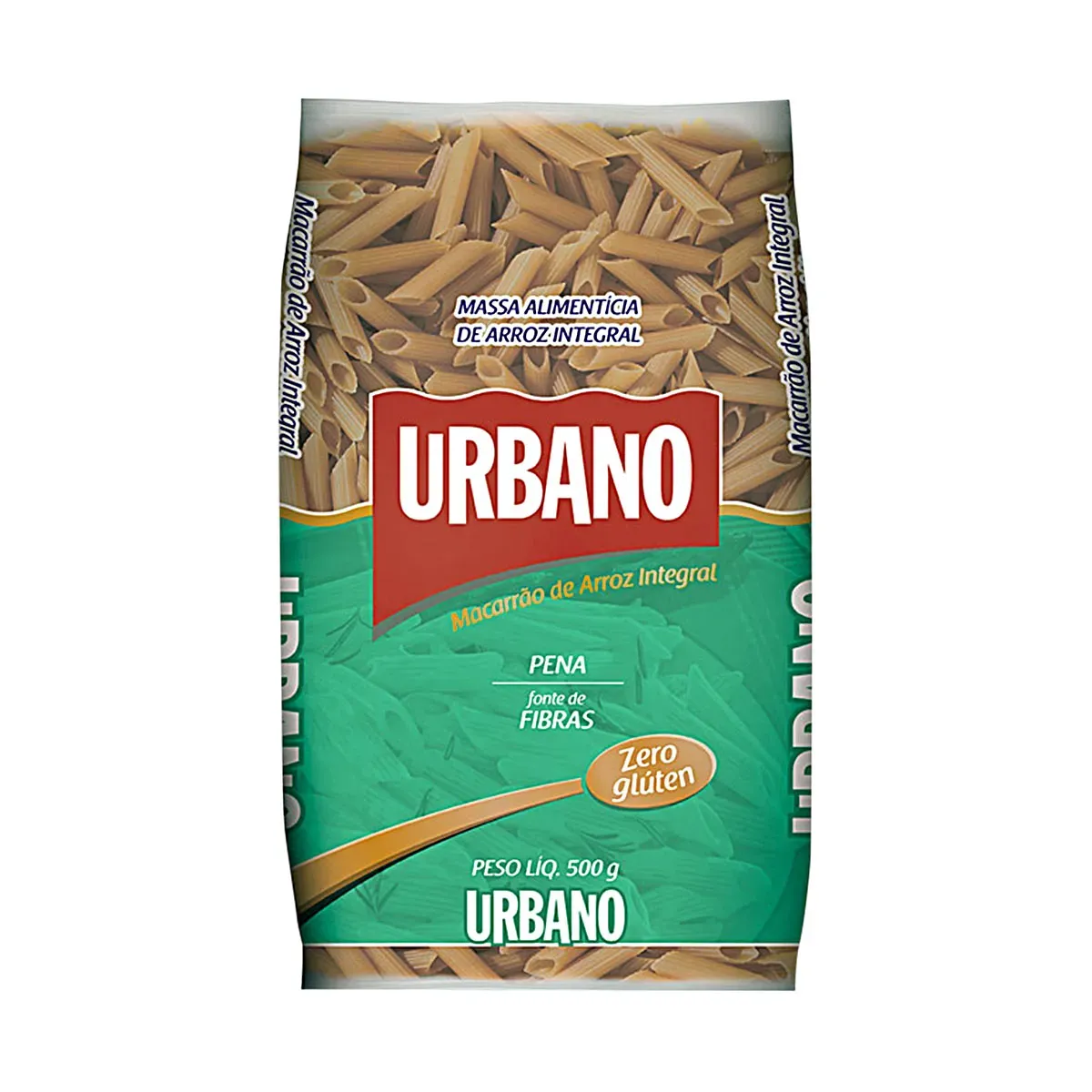 Macarrão Penne Arroz Integral Urbano 500G