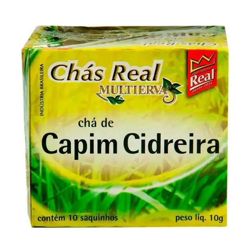 Chás Real Capim Cidreira 10G