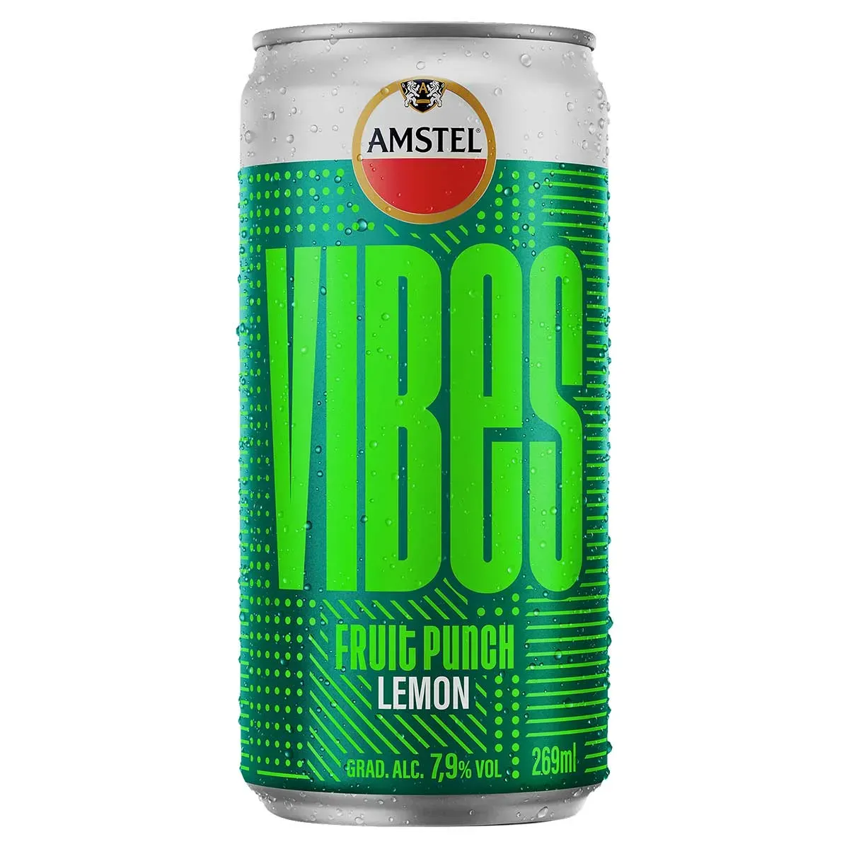 Bebida Mista Fruit Punch Lemon Amstel Vibes 269ML