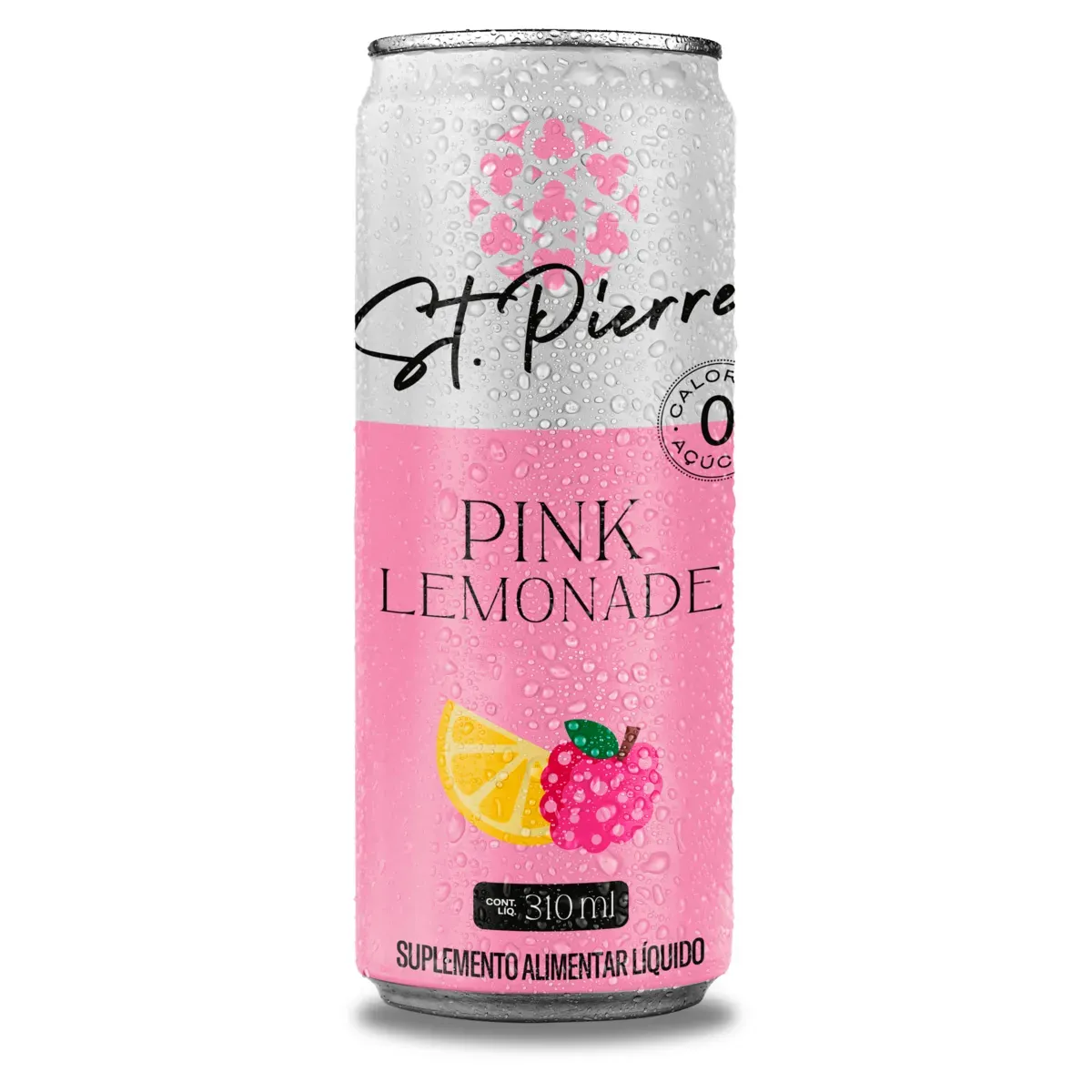 Suplemento Alimentar Líquido Pink Lemonade 310ML