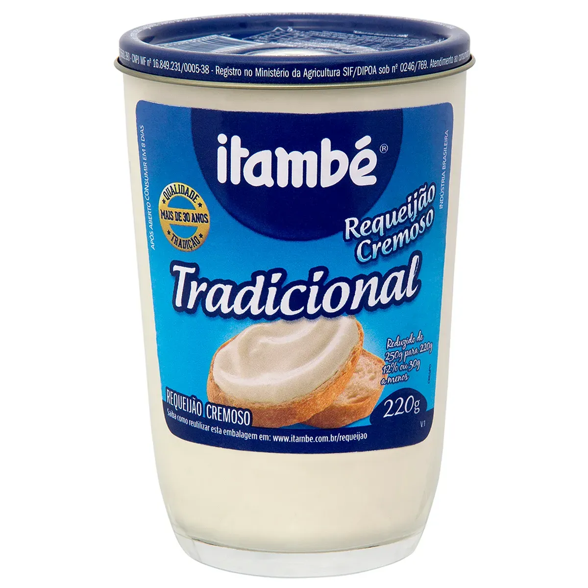 Requeijão Cremoso Itambé 220G