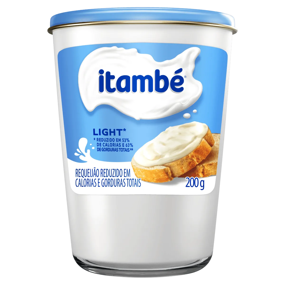 Requeijão Cremoso Light Itambé 200G