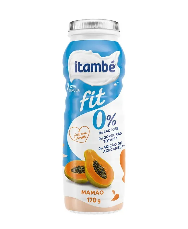 Iogurte Líquido Fit Mamão 1,150G