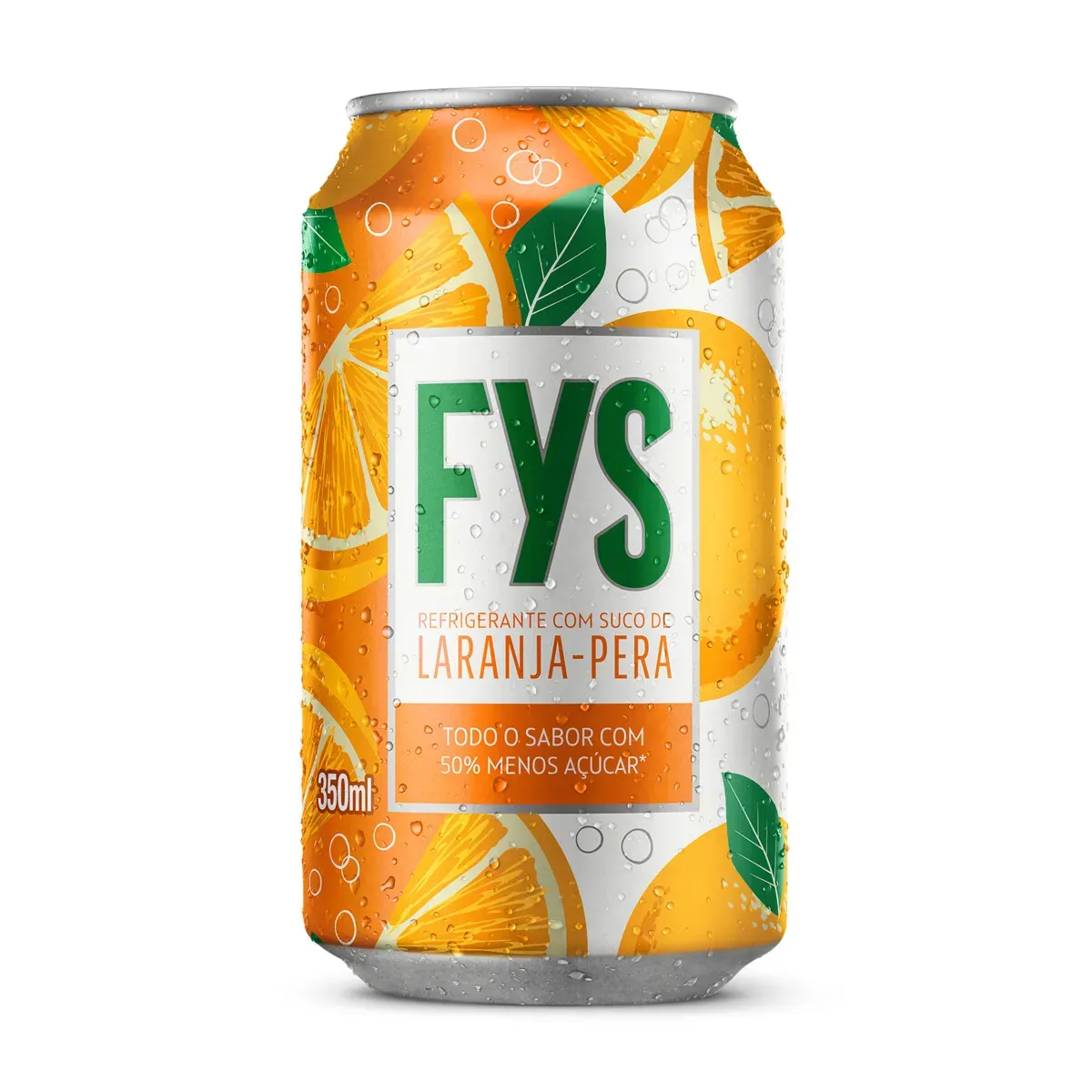 Refrigerante Laranja-Pera FYs 350ML