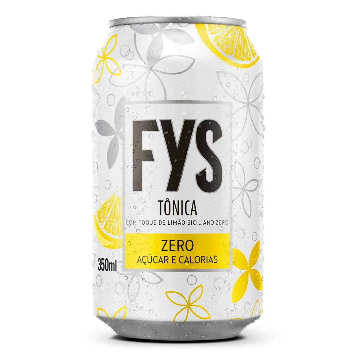 Água Tônica toque Limão Siciliano FYs Zero 350ML