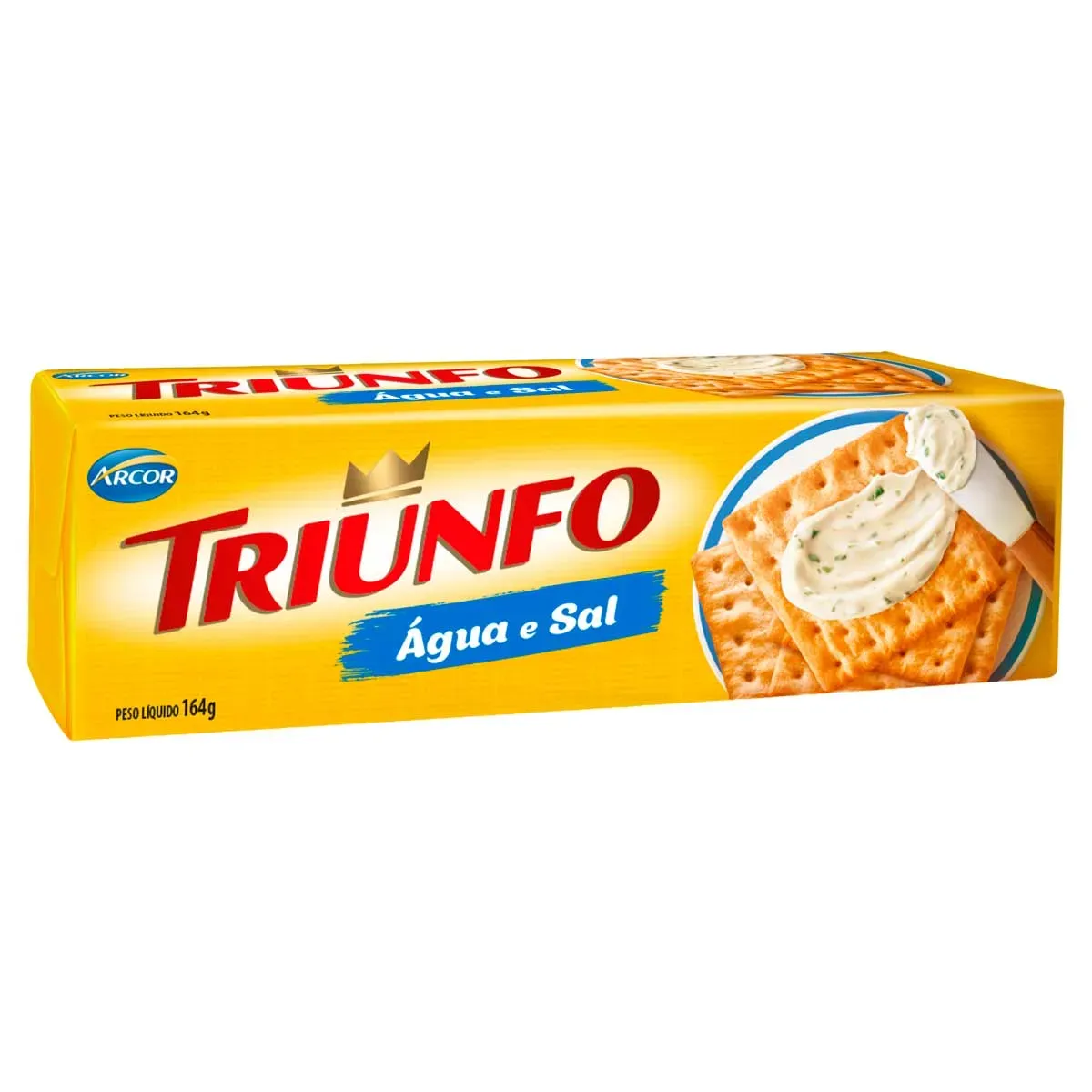 Biscoito Água e Sal Triunfo 164G