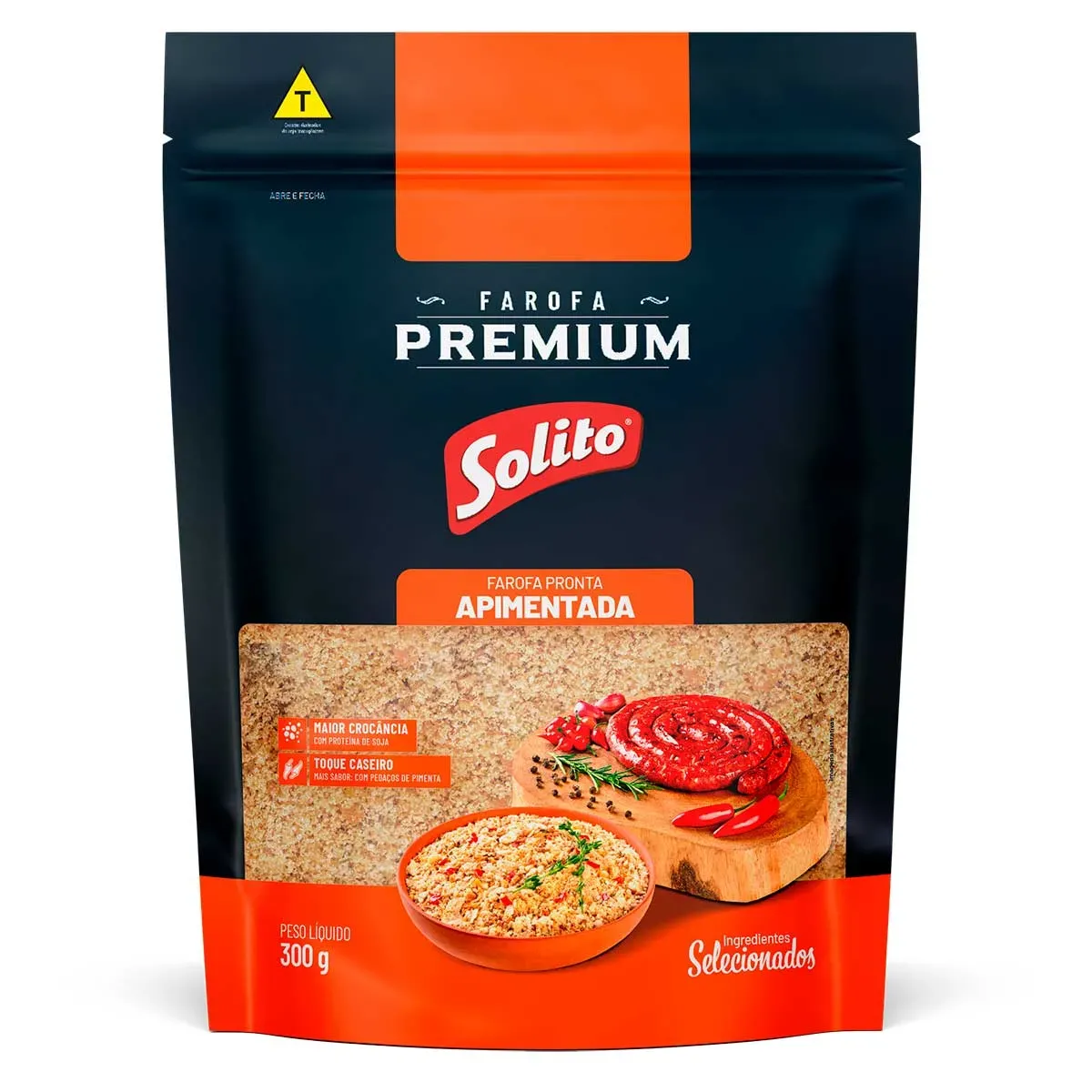 Farofa Solito Apimentada 300G