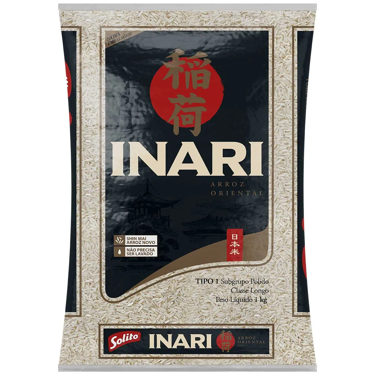 Arroz Oriental Solito Inari 1KG