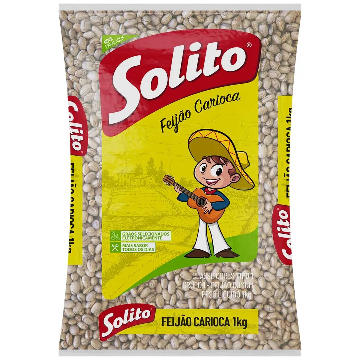 Feijão Solito Carioca 1KG
