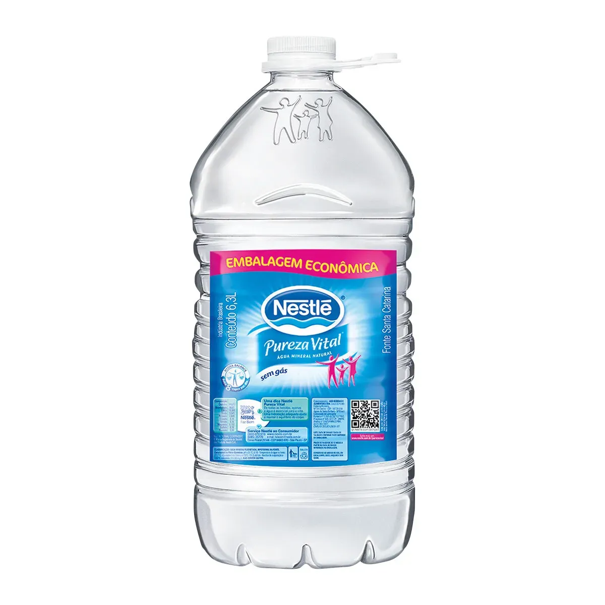 Água Mineral sem Gás Nestlé Pureza Vital 6,3L