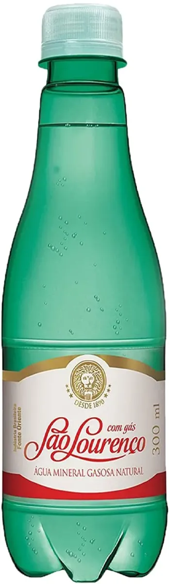 Água Mineral com Gás São Lourenço 300ML