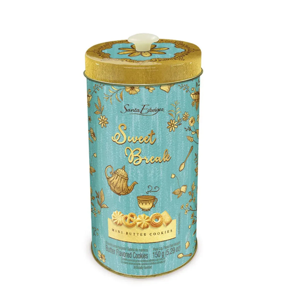 Biscoito Amanteigado Mini Santa Edwiges 150G