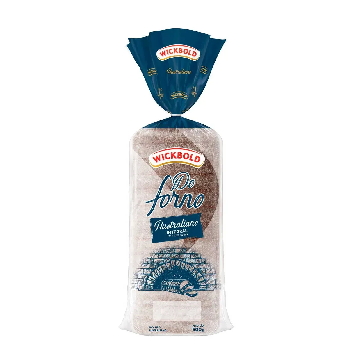 Pão Australiano Integral Do Forno Wickbold 500G