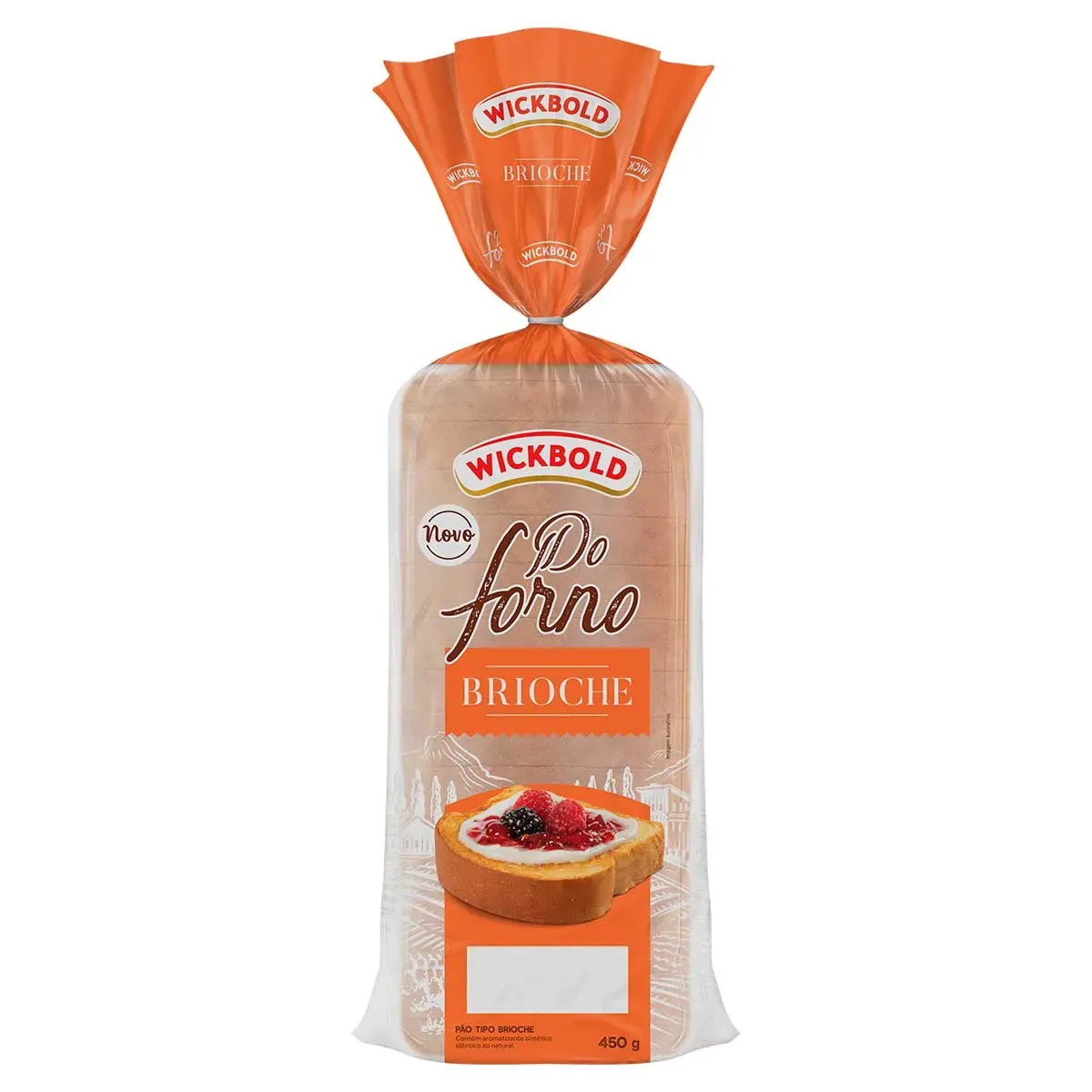 Pão Brioche Wickbold do Forno 450G