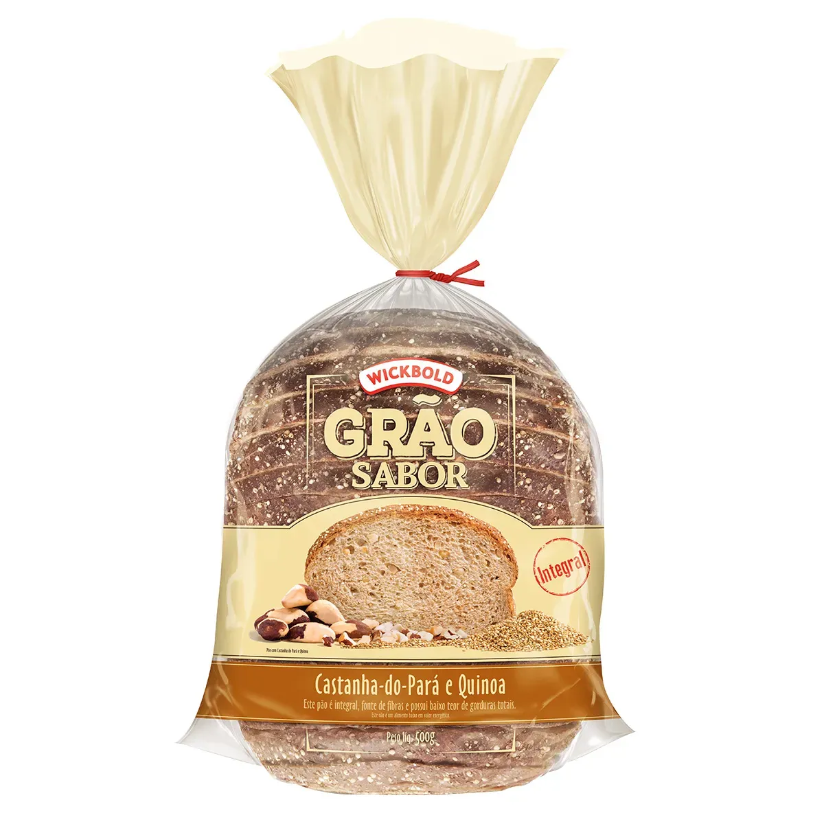 Pão Forma Multigrãos Wickbold 500G