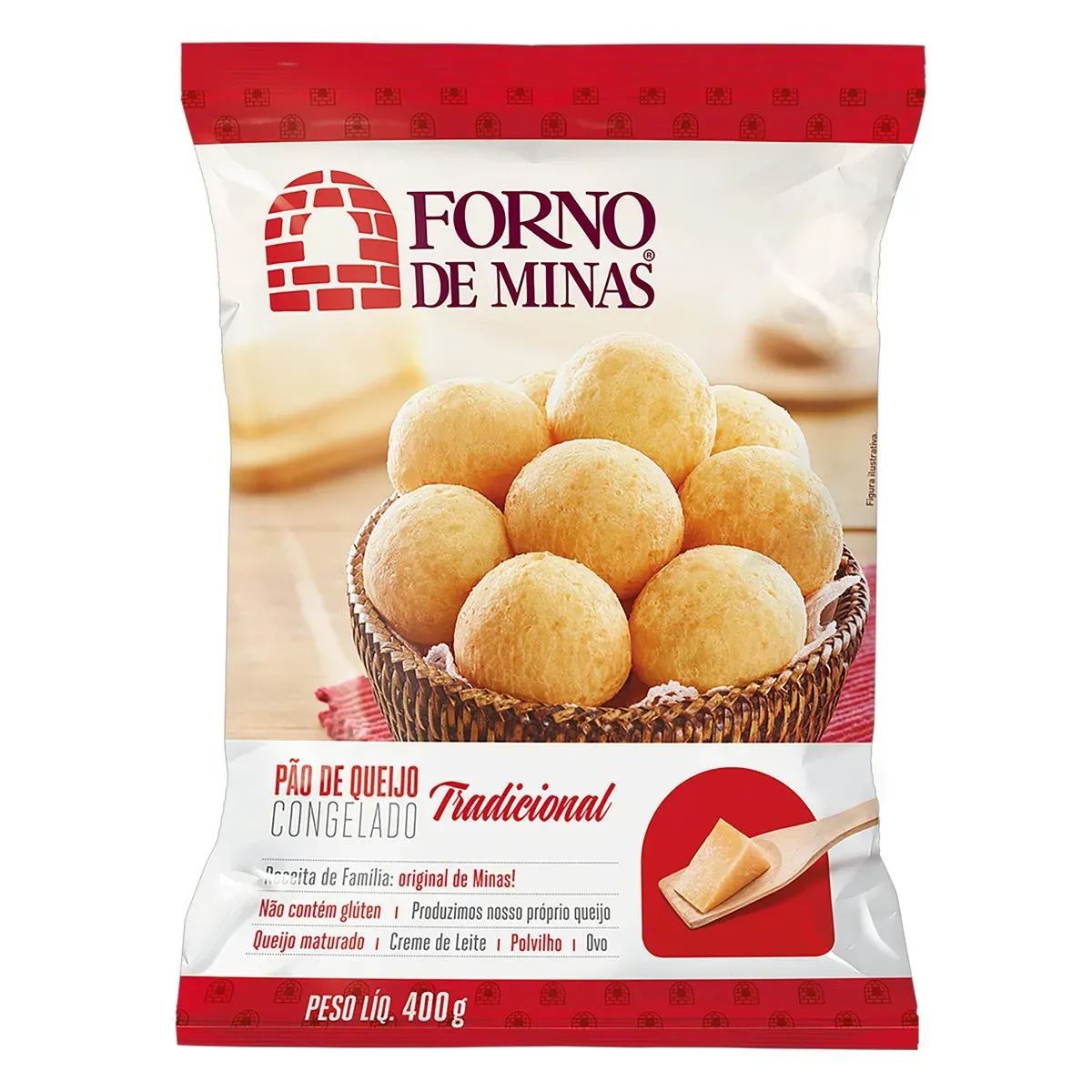 Pão de Queijo Forno de Minas 400G