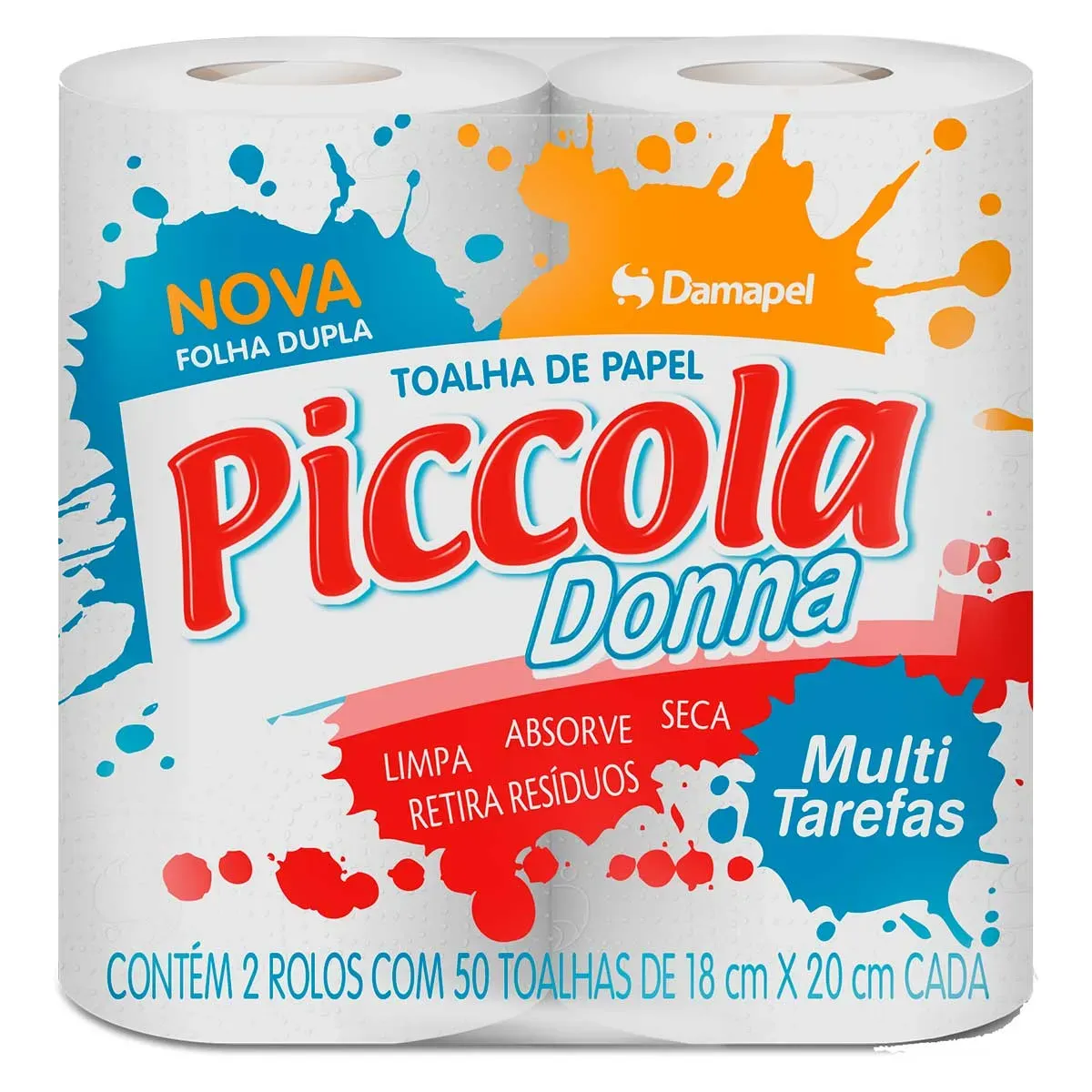 Papel Toalha Folha Dupla Piccola Donna 2UN