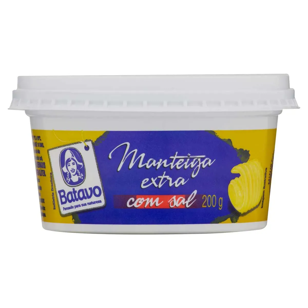 Manteiga com Sal Batavo Extra 200G
