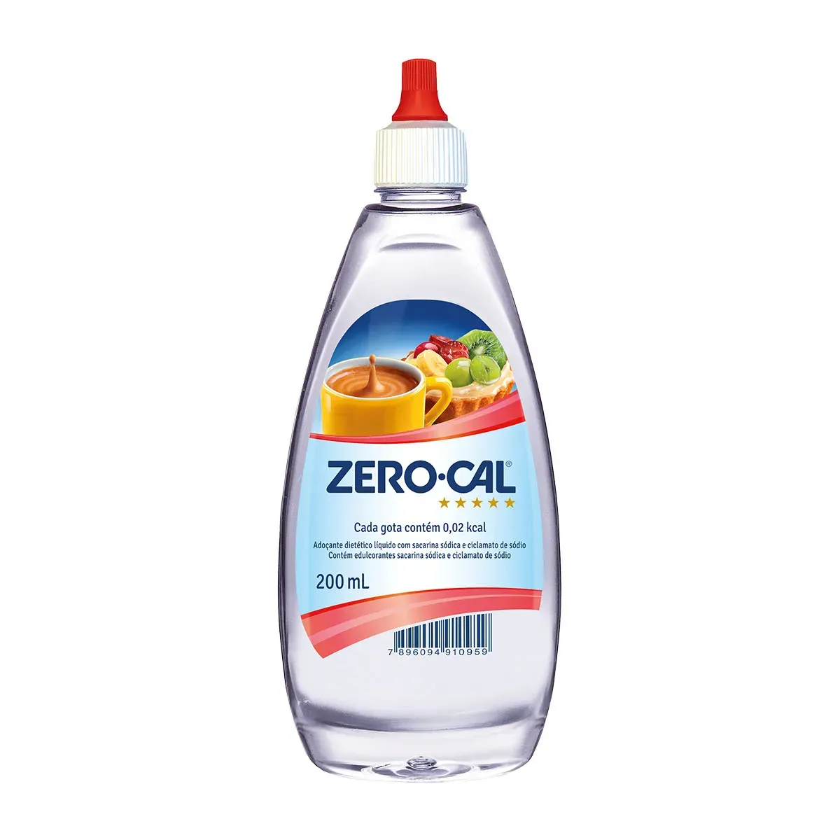 Adoçante Líquido Sacarina Zero Cal 200ML