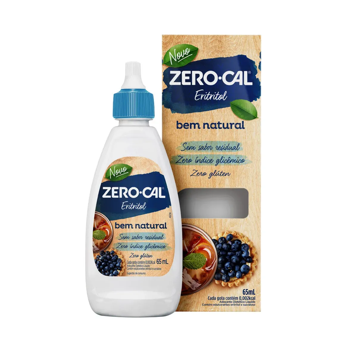 Adoçante Líquido Eritritol Zero Cal 65ML
