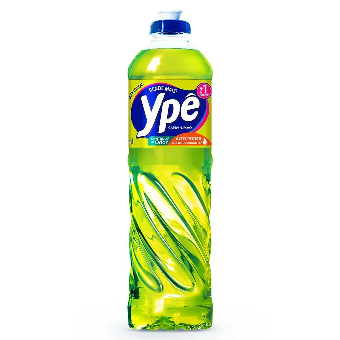 Detergente Ypê Capim Limão 500ML