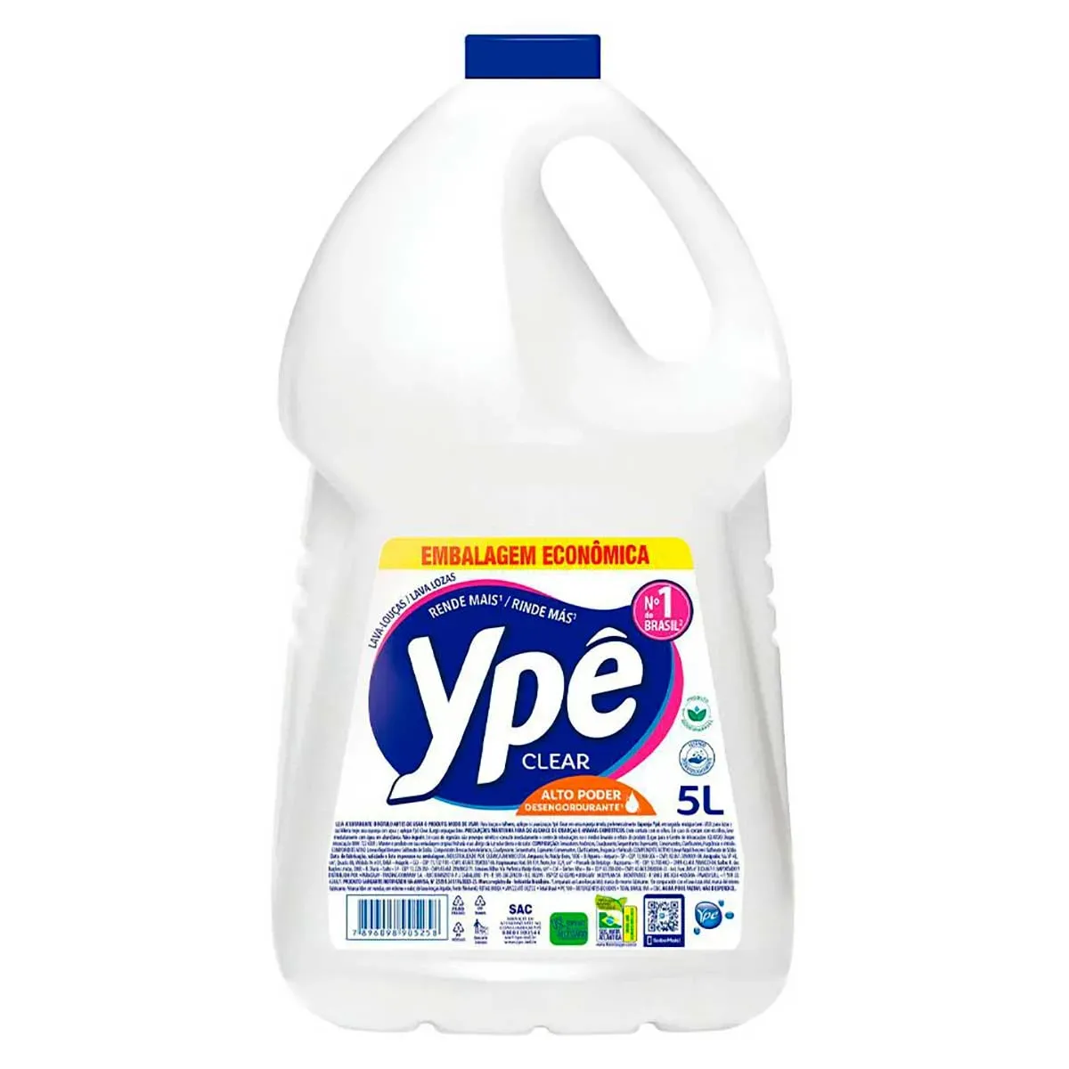 Detergente Liquido Clear Ype 5L