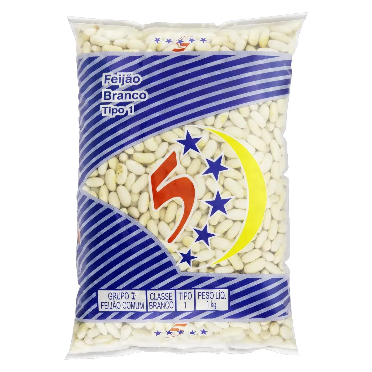 Feijão Branco 5 Estrelas 1KG