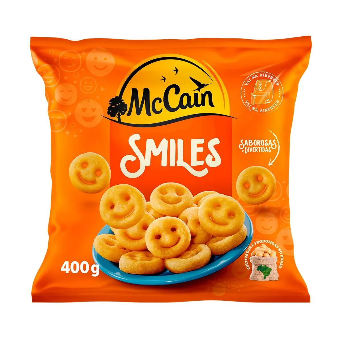 Batata Smiles McCain 400G