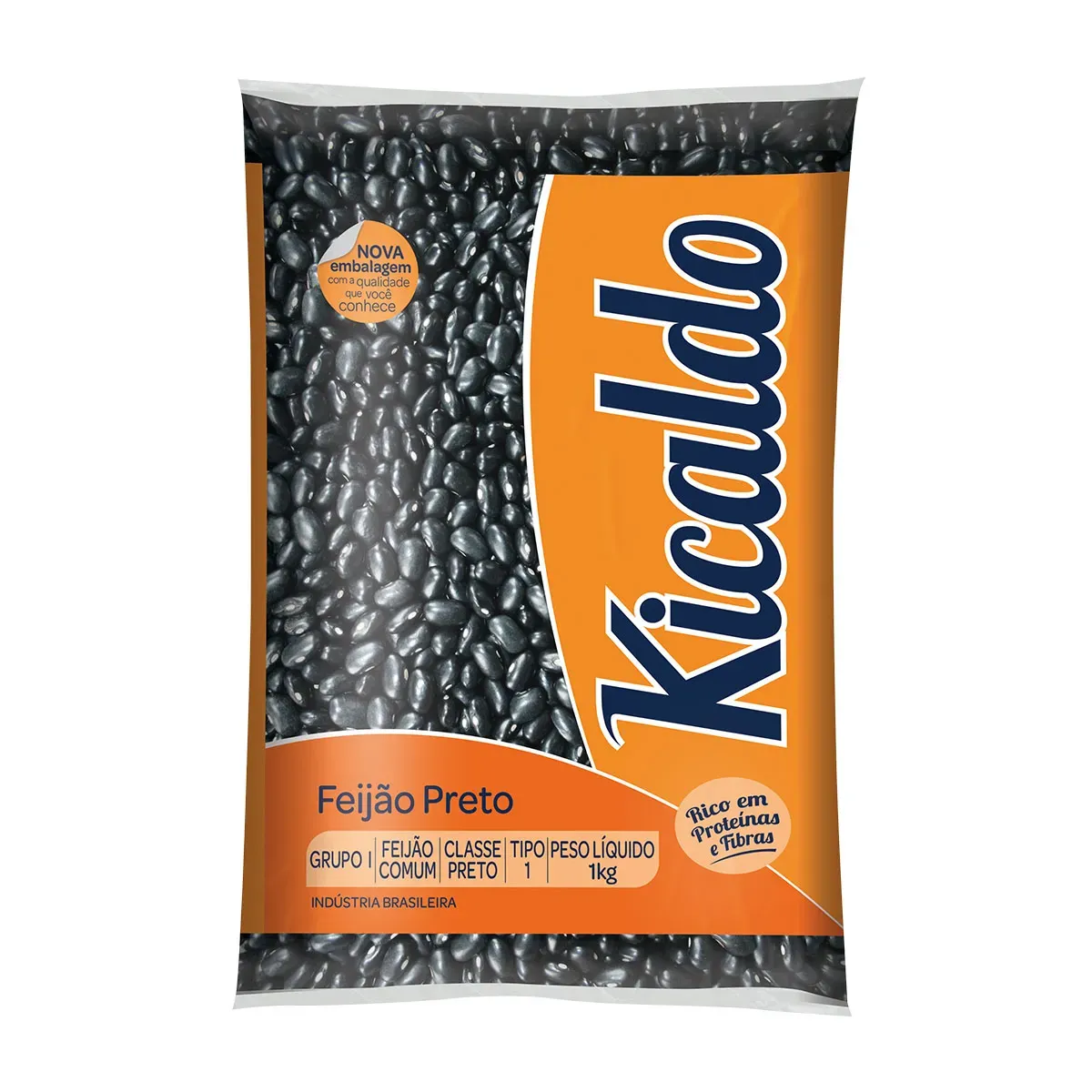 Feijão Preto Kicaldo 1KG