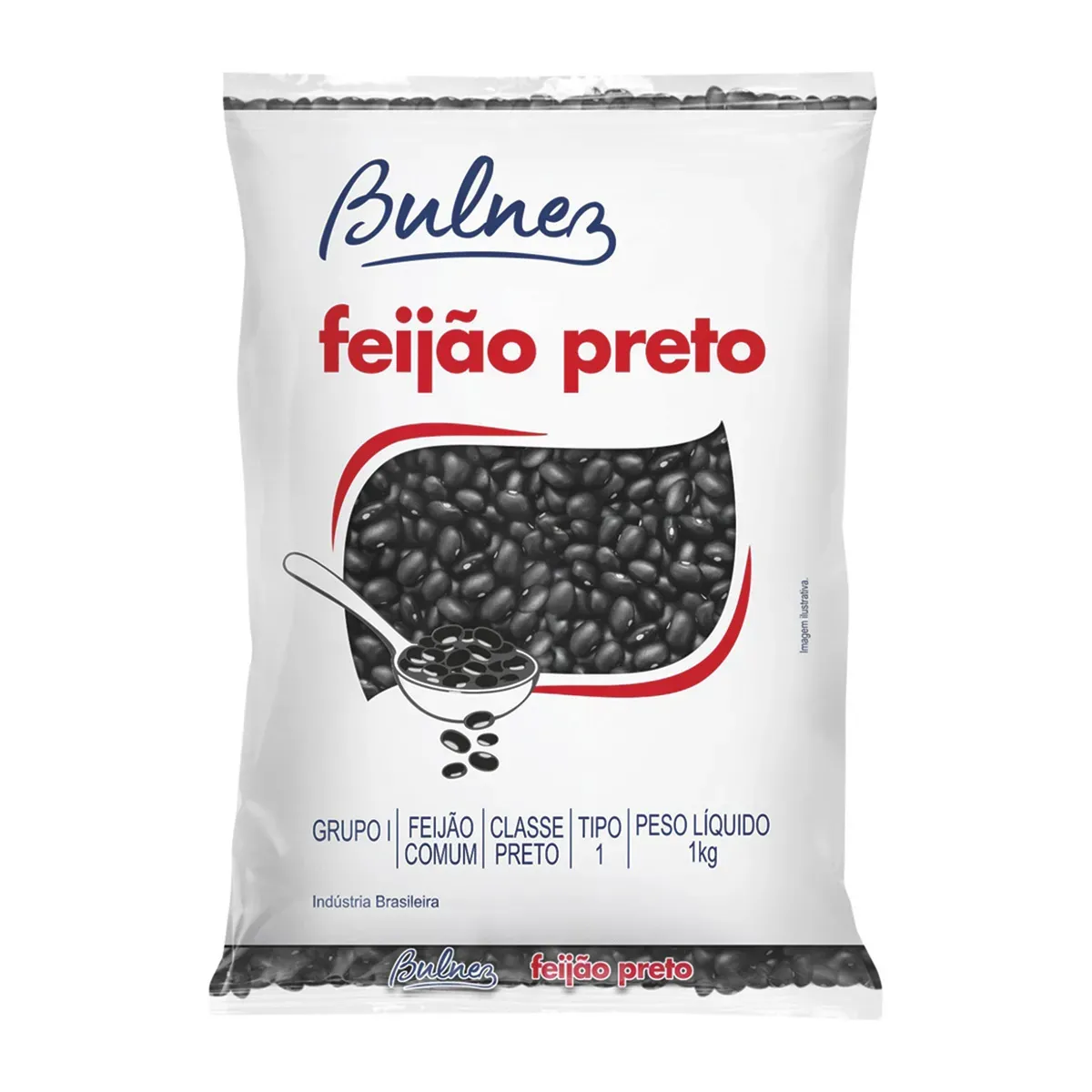 Feijão Preto Bulnez 1KG