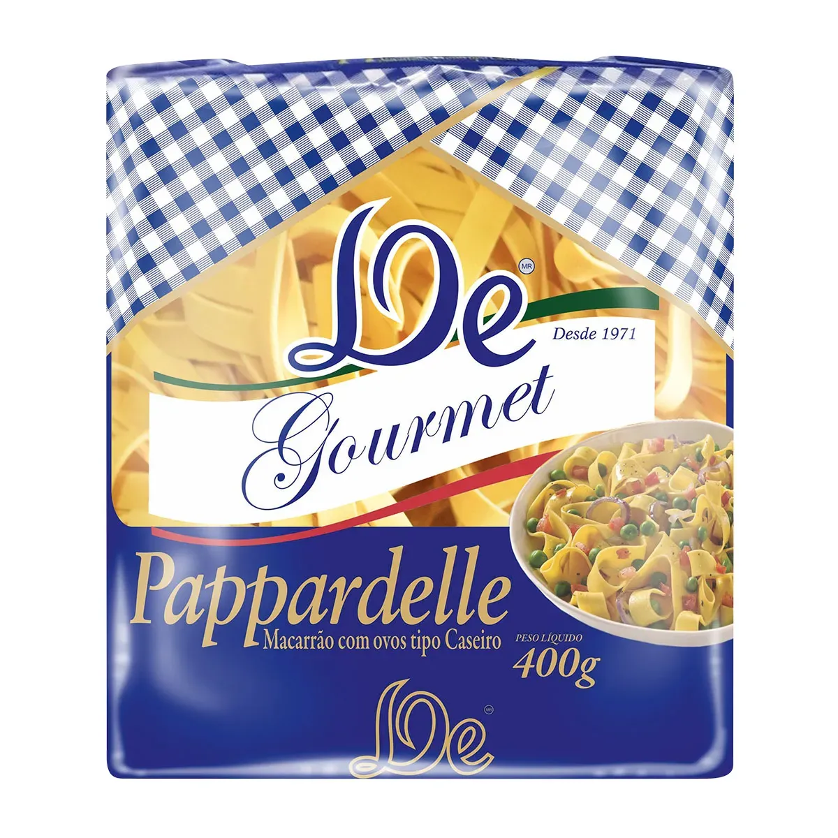 Macarrão Pappardelle De Goumert com Ovos Nº 5 400G