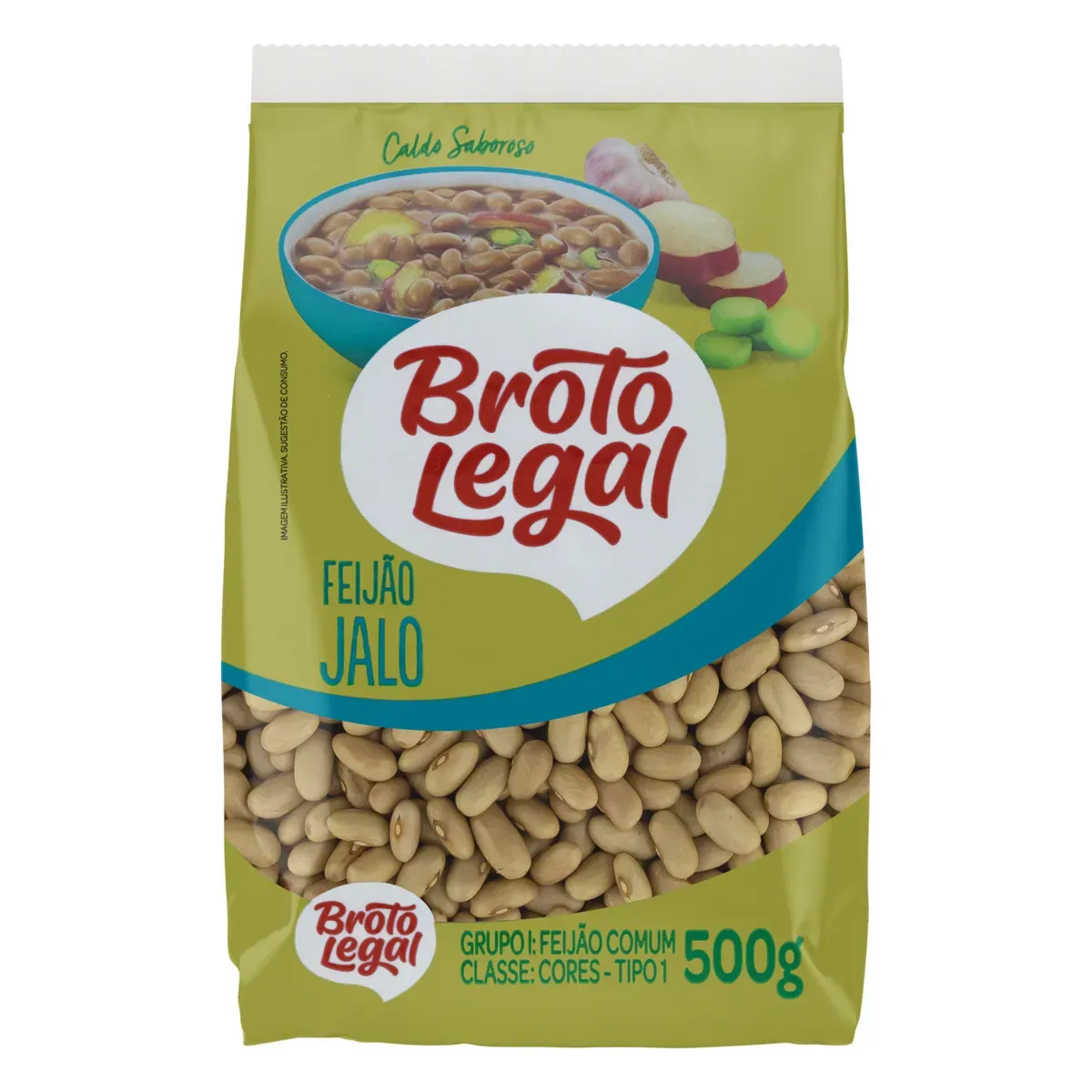 Feijão Jalo Broto Legal 500G