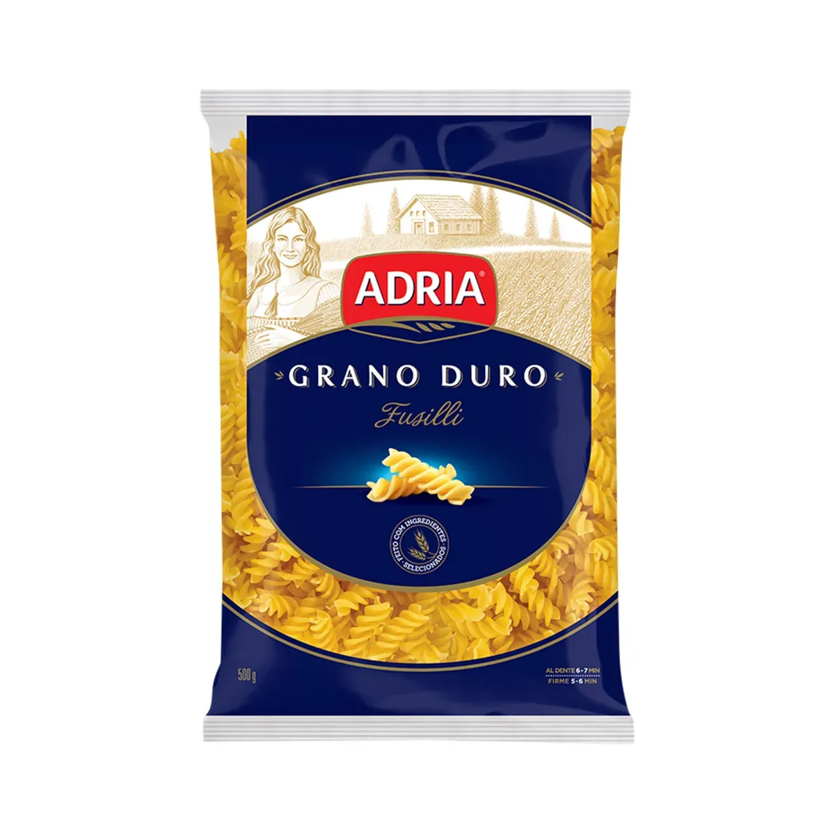 Macarrão Fusilli Sêmola Adria 500G
