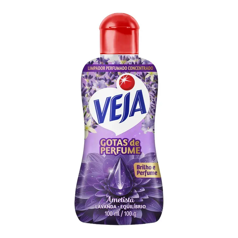 Gotas Ametista Lavanda Limpador Veja 100ML