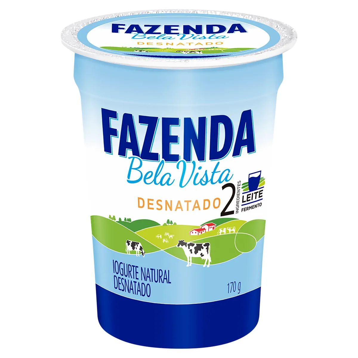 Iogurte Desnatado Fazenda Bela Vista 170G